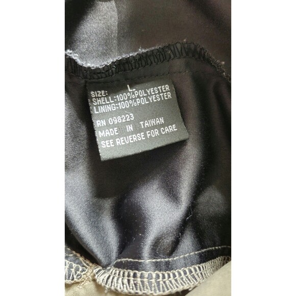 Austin Golf Pullover Windbreaker L Tan Vented Zip-Off Sleeves Lightweight - Picture 9 of 12